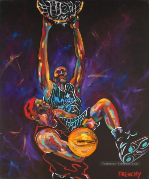 basket ball 06 impressionnistes Peinture à l'huile